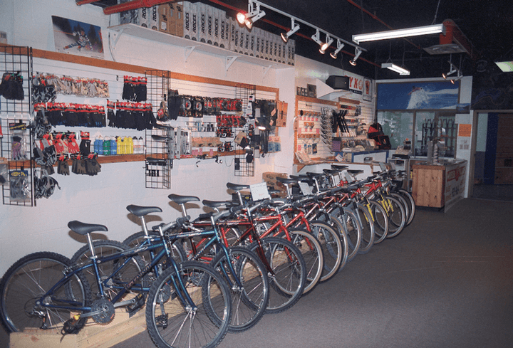 Bike Co inside shop
