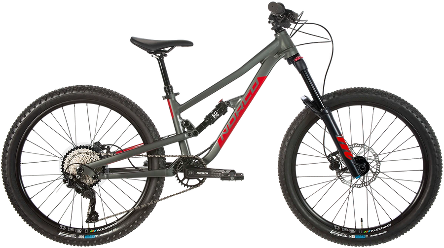 '22/23 Norco FLUID FS 2 24  grey/red *ON SALE*