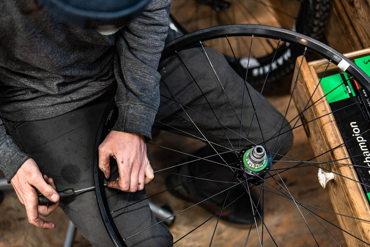Bike wheel repair and servicing