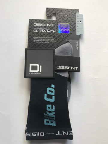 Dissent Bike Co logo socks